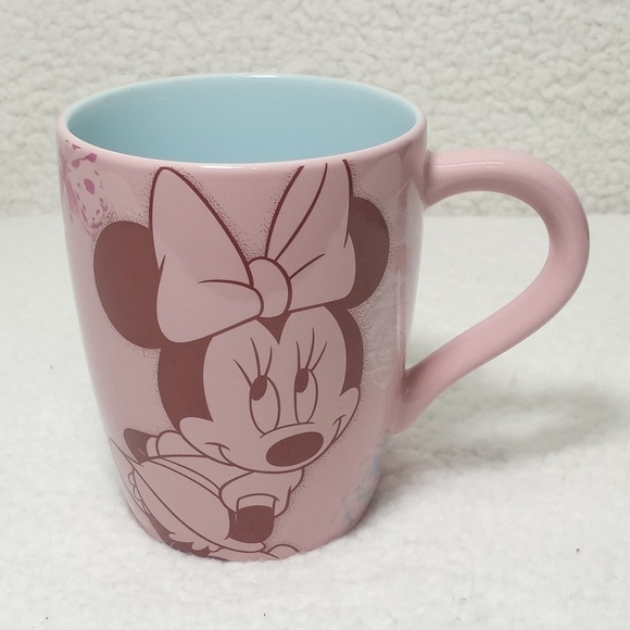 Disney Other - Disney Store EXCLUSIVE Pink Minnie Mouse Floral 16oz Coffee Tea Mug